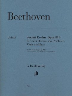 Cover Sextett Es-dur op. 81b für zwei Hörner, zwei Violinen, Viola und Bass