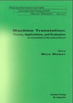 Machine Translation: Theory, Applications, and Evaluation