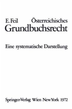 Cover Österreichisches Grundbuchsrecht