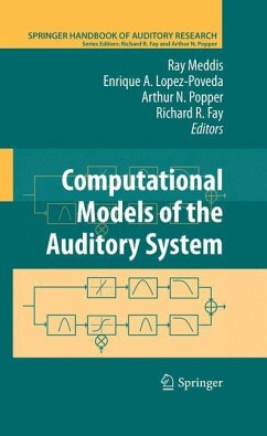 Computational Models of the Auditory System - Meddis, Ray / Lopez-Poveda, Enrique A. / Fay, Richard R. et al. (Hrsg.)