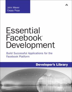 Essential Facebook Development - Maver, John; Popp, Cappy