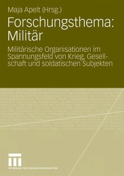 Forschungsthema: Militär - Apelt, Maja (Hrsg.)