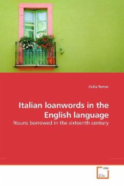 Italian loanwords in the English language - Tomor, Csilla