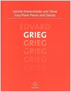 Leichte Klavierstücke und Tänze - Grieg, Edvard