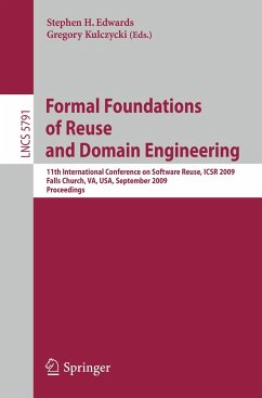 Formal Foundations of Reuse and Domain Engineering