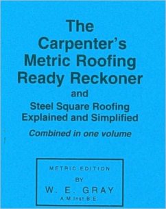 Cover Carpenter's Metric Roofing Ready Reckoner