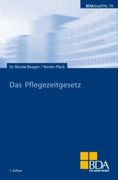 Cover Das Pflegezeitgesetz