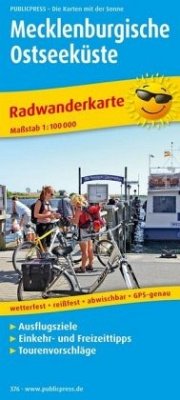 PublicPress Radwanderkarte Mecklenburgische Ostseeküste
