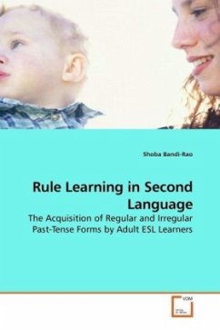 Rule Learning in Second Language - Bandi-Rao, Shoba