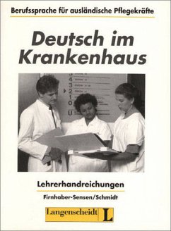 Deutsch im Krankenhaus - Lehrerhandreichung
