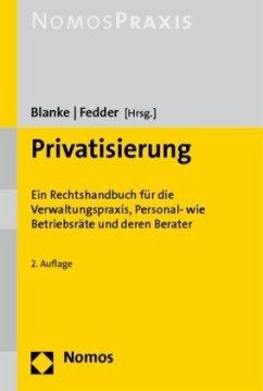Privatisierung - Blanke, Thomas / Fedder, Sebastian (Hrsg.)