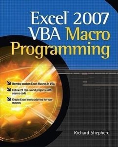 Excel 2007 VBA Macro Programming - Shepherd, Richard