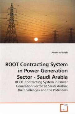 BOOT Contracting System in Power Generation Sector - Saudi Arabia - Al-Saleh, Ameer