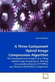 A Three-Component Hybrid Image Compression Algorithm