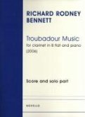 Troubadour Music: For Clarinet in B Flat and Piano (2006)