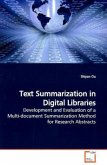 Text Summarization in Digital Libraries