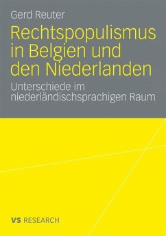 Rechtspopulismus in Belgien und den Niederlanden - Reuter, Gerd