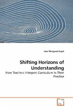 Shifting Horizons of Understanding - Thurgood Sagal, Jane