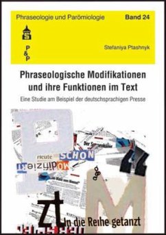 Cover Phraseologische Modifikationen und ihre Funktionen im Text