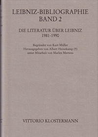 Leibniz-Bibliographie - Heinekamp, Albert / Mertens, Marlen (Hgg.)