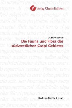 Die Fauna und Flora des südwestlichen Caspi-Gebietes