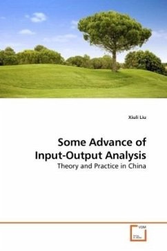 Some Advance of Input-Output Analysis - Liu, Xiuli