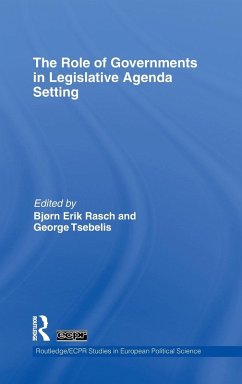 Cover The Role of Governments in Legislative Agenda Setting