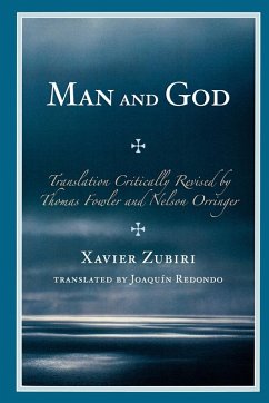 Man and God - Zubiri, Xavier