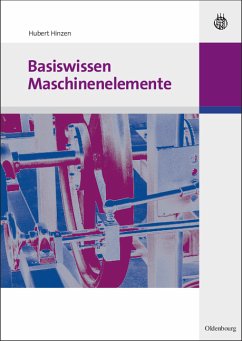 Basiswissen Maschinenelemente - Hinzen, Hubert