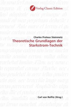 Theoretische Grundlagen der Starkstrom-Technik - Steinmetz, Charles Pr.