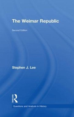 The Weimar Republic - Lee, Stephen J