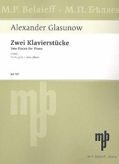 Cover 2 Klavierstücke für Klavier