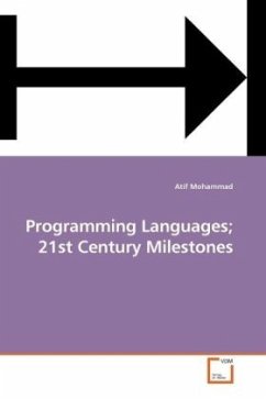 Programming Languages; 21st Century Milestones - Mohammad, Atif