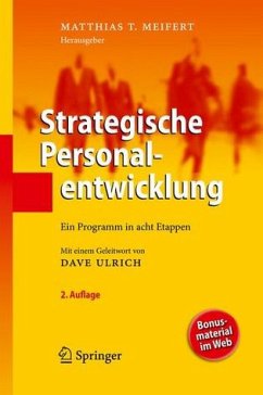 Strategische Personalentwicklung - Ein Programm in acht Etappen - Meifert, Matthias T.
