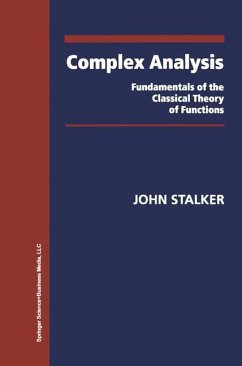 Complex Analysis - Stalker, John