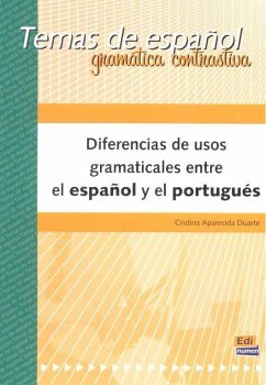 Cover Diferencias de usos gramaticales entre español-portugués