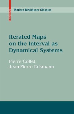 Iterated Maps on the Interval as Dynamical Systems - Collet, Pierre;Eckmann, Jean-Pierre
