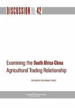 Examining the South Africa-China Agricultural Trading Relationship - Sandrey, Ron; Edinger, Hannah