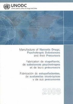 Manufacture of Narcotic Drugs Psychotropic Substances and Their Precursors 2008 - United, Nations