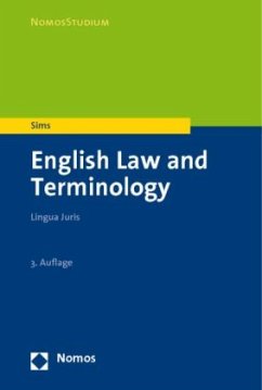 English Law and Terminology - Sims, Vanessa