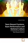 Team Reward Systems, Team Performance and National Culture Team Reward Systems, Team Performance and National Culture