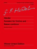 Sonaten für Violine und Basso continuo Sonaten für Violine und Basso continuo