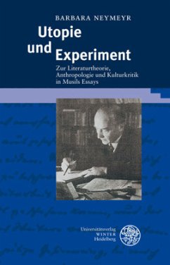 Utopie und Experiment - Neymeyr, Barbara