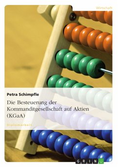 Die Besteuerung der Kommanditgesellschaft auf Aktien (KGaA)