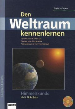 Cover Den Weltraum kennenlernen