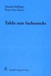 Tafeln zum Sachenrecht (f. d. Schweiz) - Bild 1