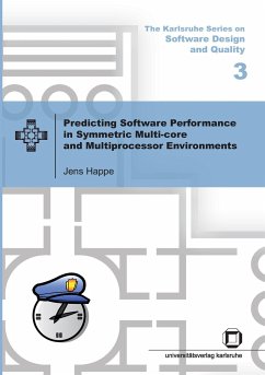 Predicting software performance in symmetric multi-core and multiprocessor Environments