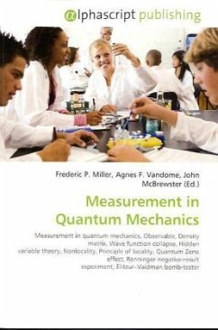 Measurement in Quantum Mechanics