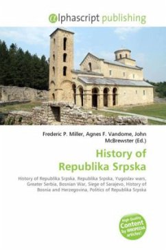 Cover History of Republika Srpska