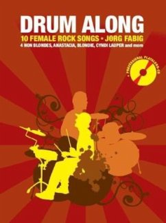 Drum Along, m. Audio-CD - Drum Along - 10 Female Rock Songs